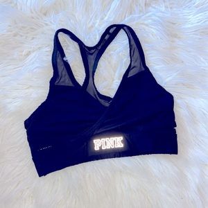 Pink Victoria secret workout bra.